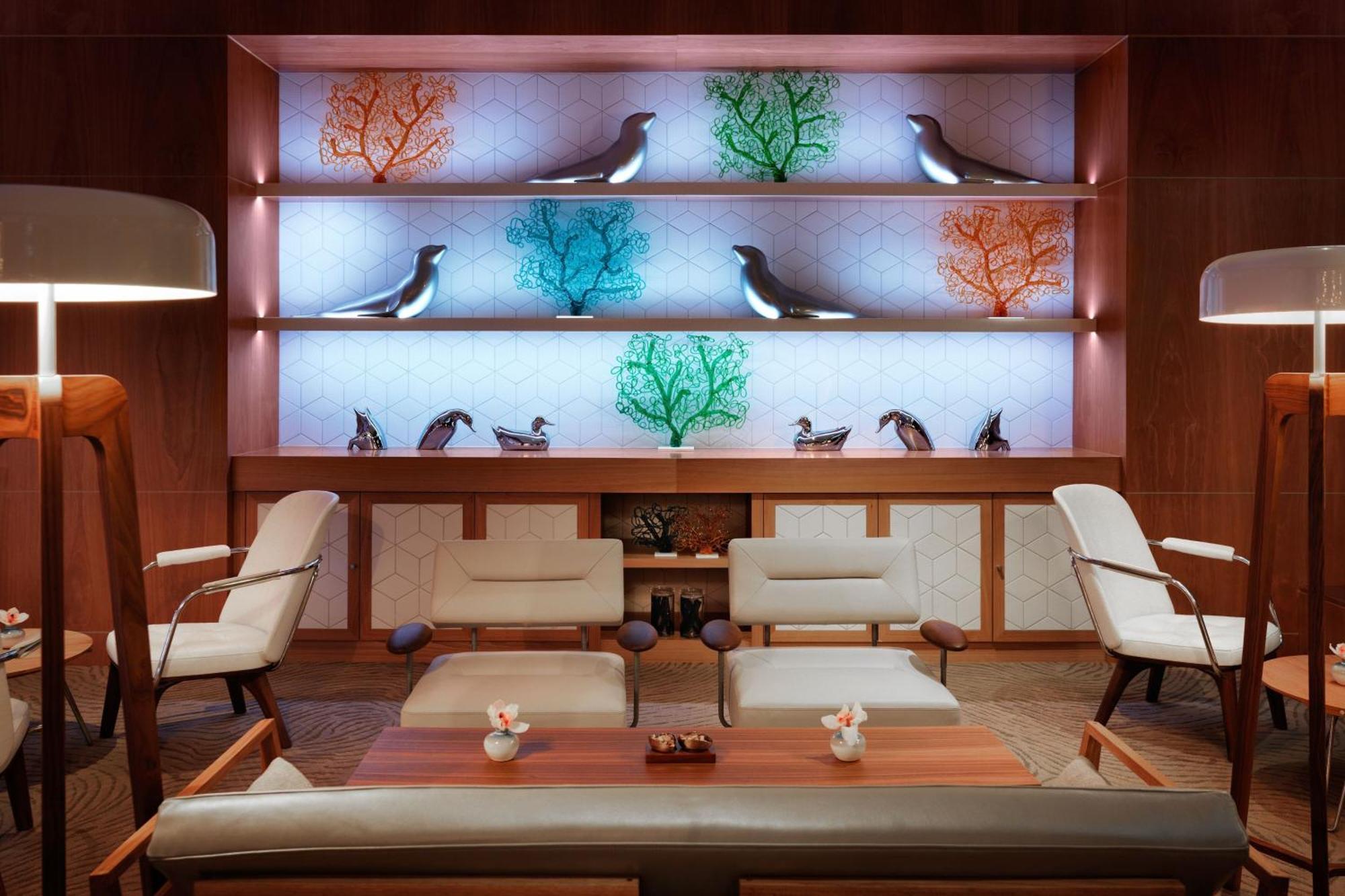 บาคู แมริออท โฮเทล บูเลอวาร์ด Hotel บากู ภายนอก รูปภาพ The interior of the lounge