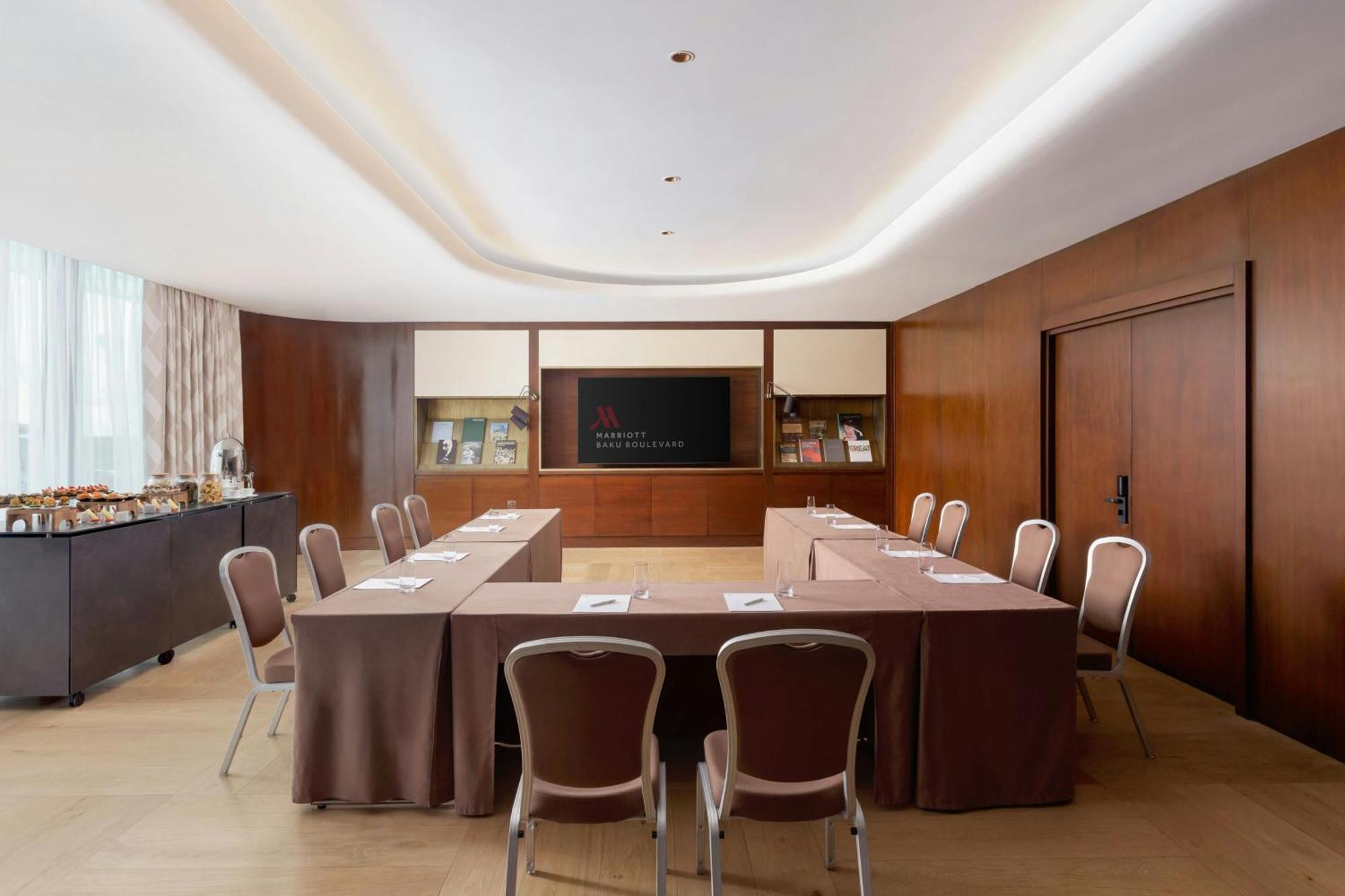 บาคู แมริออท โฮเทล บูเลอวาร์ด Hotel บากู ภายนอก รูปภาพ Meeting room
