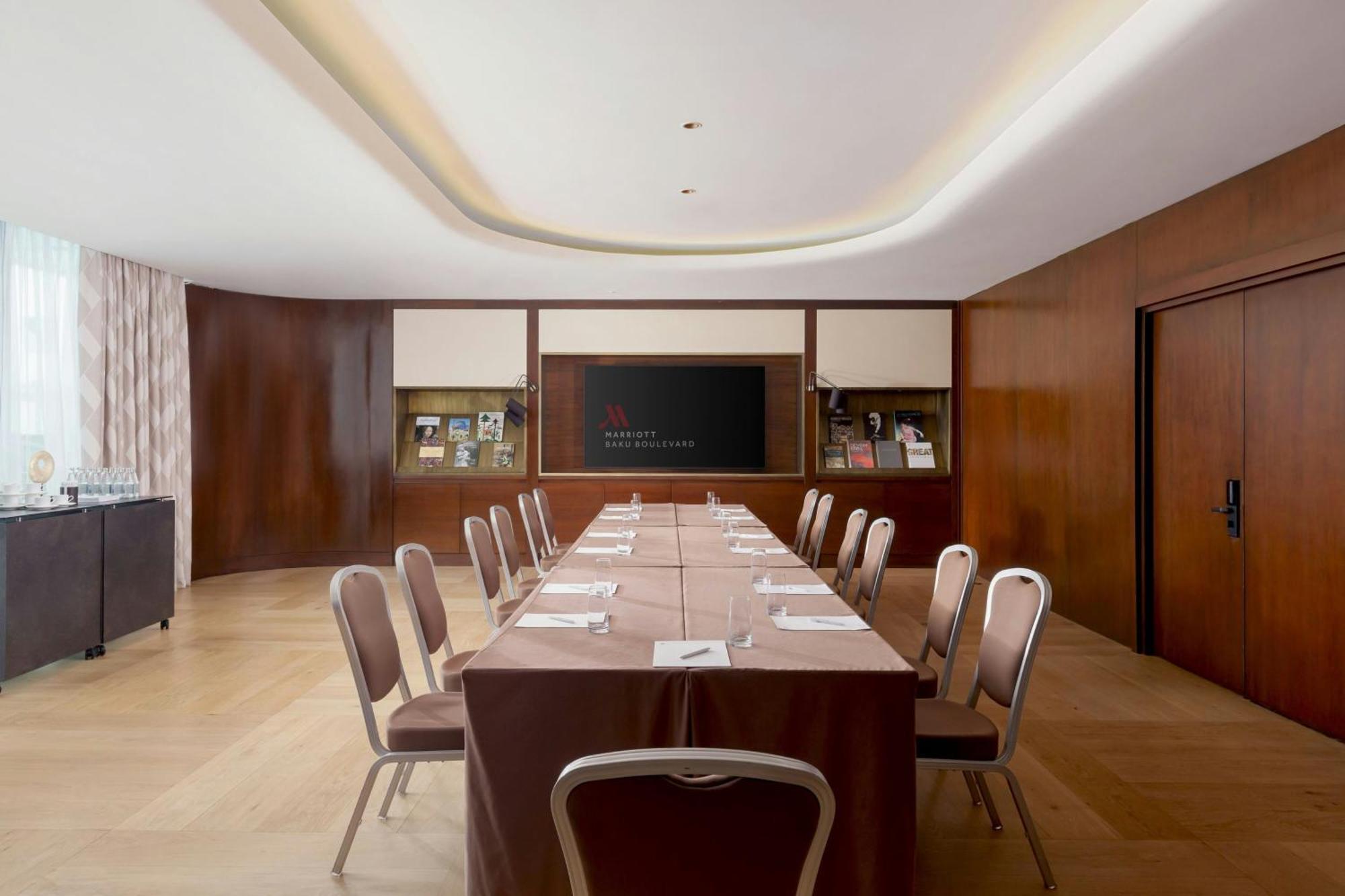 บาคู แมริออท โฮเทล บูเลอวาร์ด Hotel บากู ภายนอก รูปภาพ Meeting room